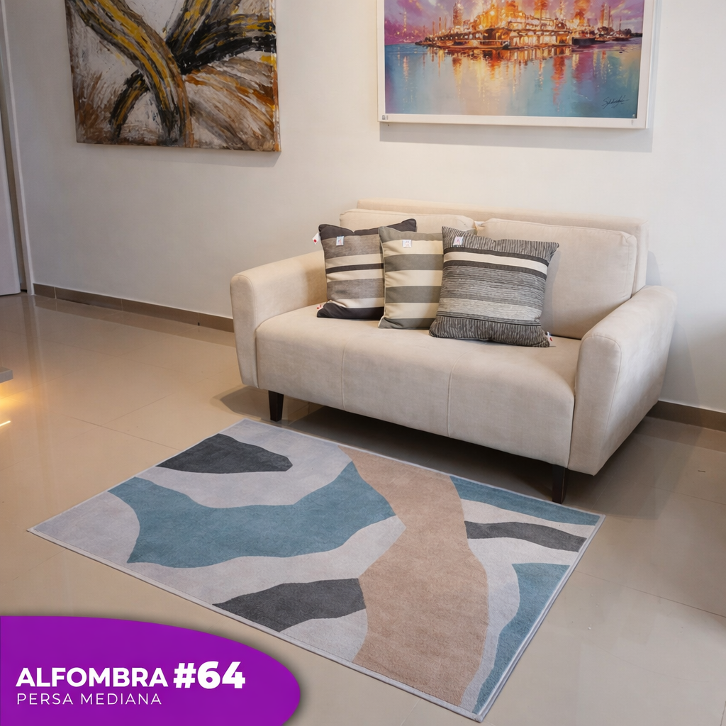 Alfombra Mediana Tipo Persa (100x150 Cm)