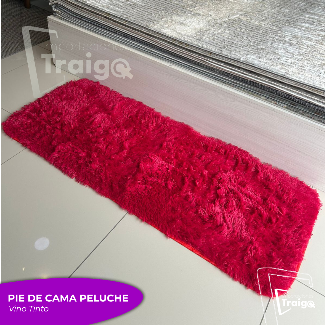 PIE DE CAMAS PELUCHE