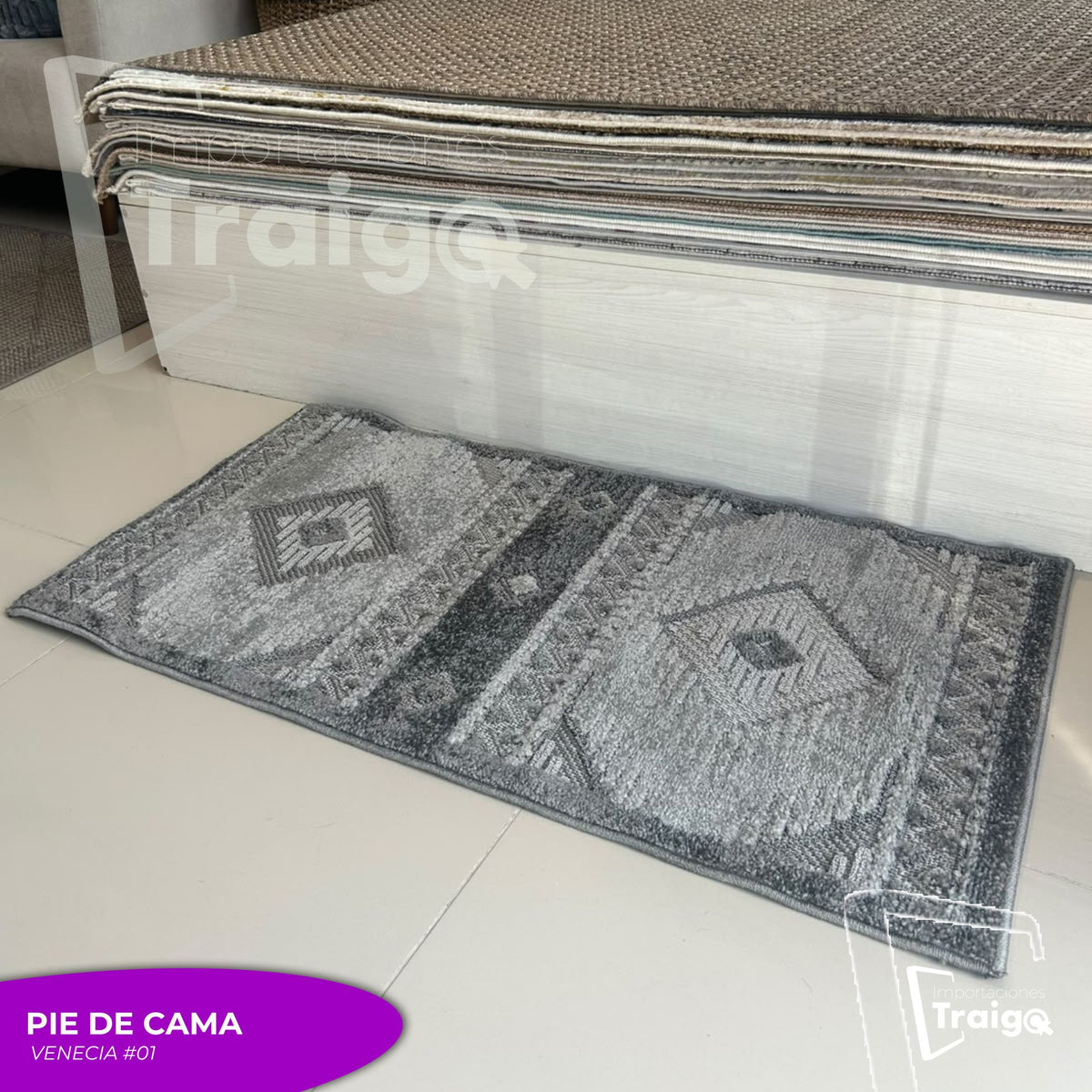 PIE DE CAMAS Y CAMINOS