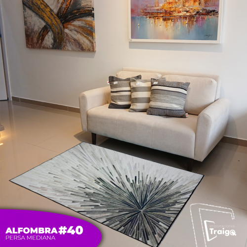 Alfombra Mediana Tipo Persa (100x150 Cm)