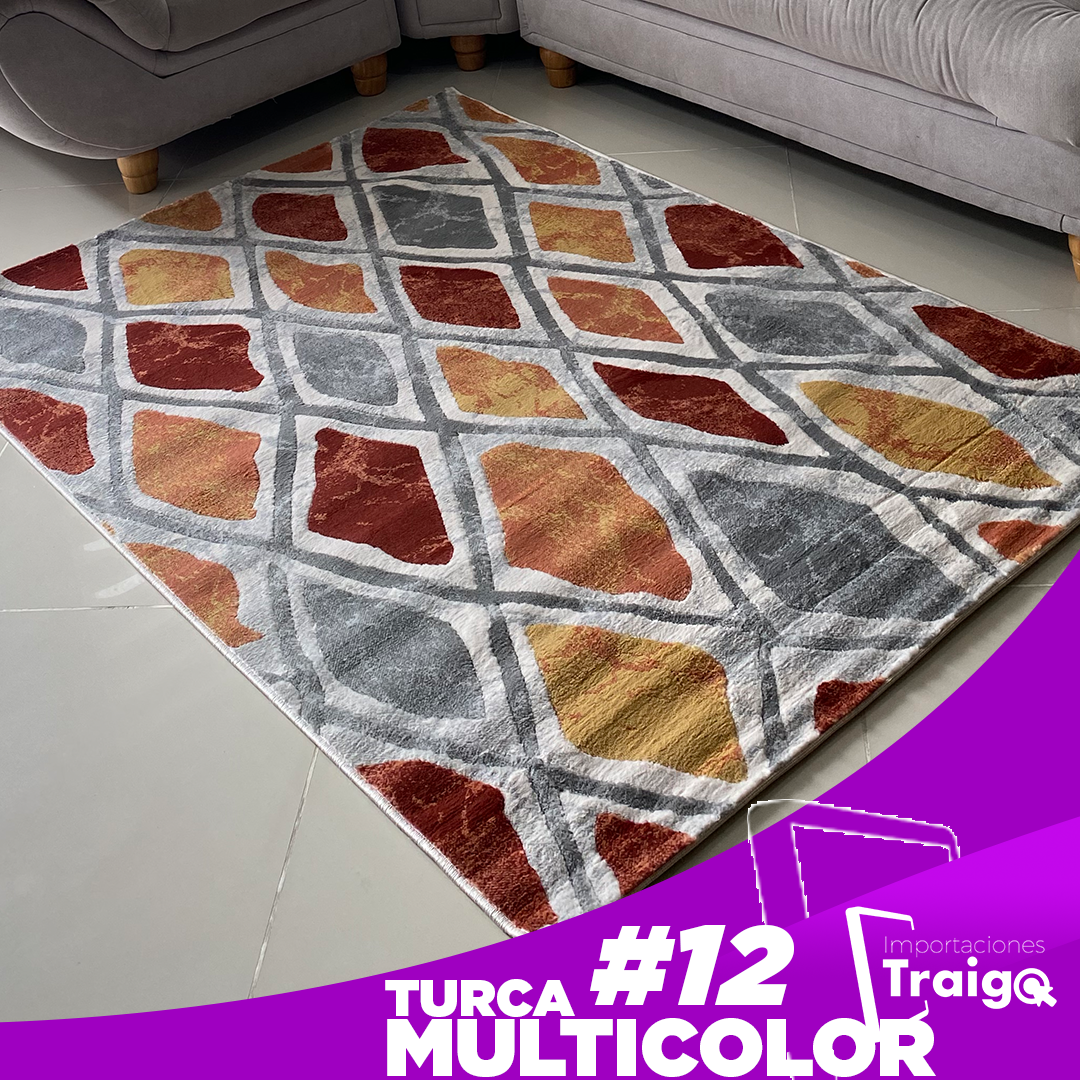 Alfombra Turca Multicolor