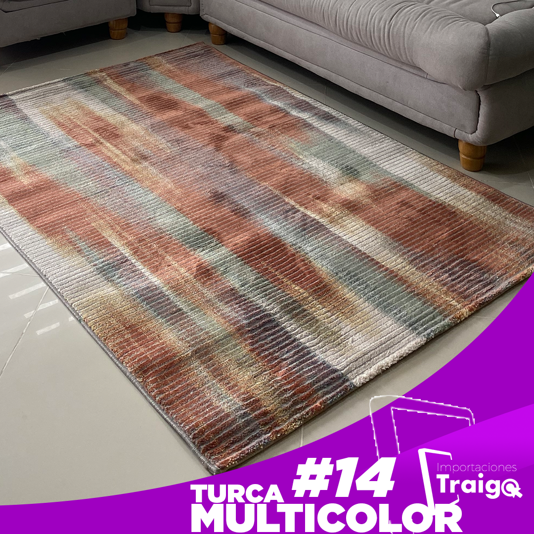 Alfombra Turca Multicolor