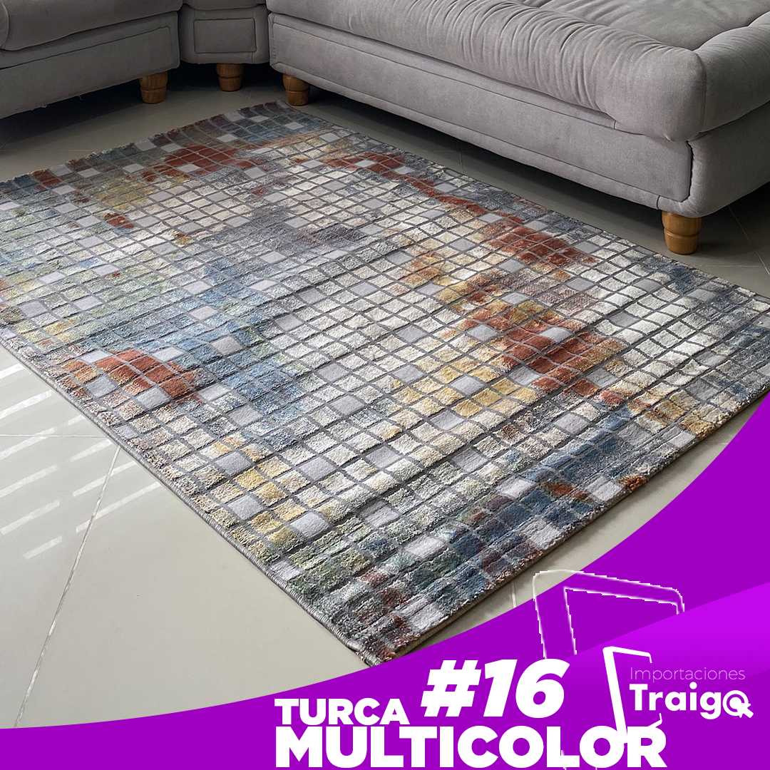 Alfombra Turca Multicolor