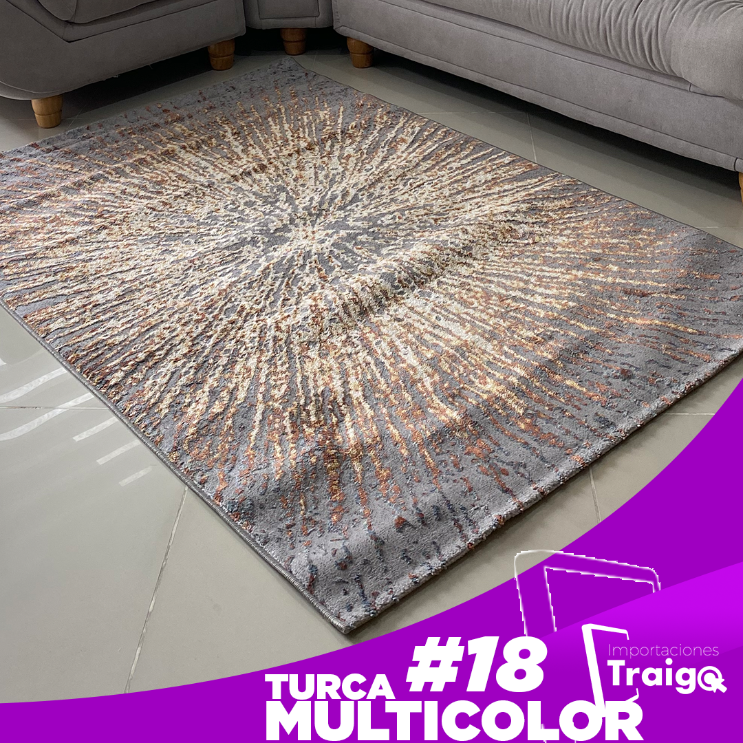 Alfombra Turca Multicolor