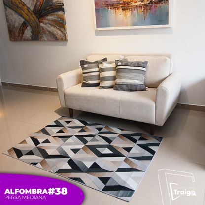 Alfombra Mediana Tipo Persa (100x150 Cm)