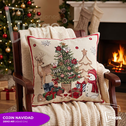 COJINES NAVIDAD