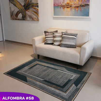 Alfombra Mediana Tipo Persa (100x150 Cm)