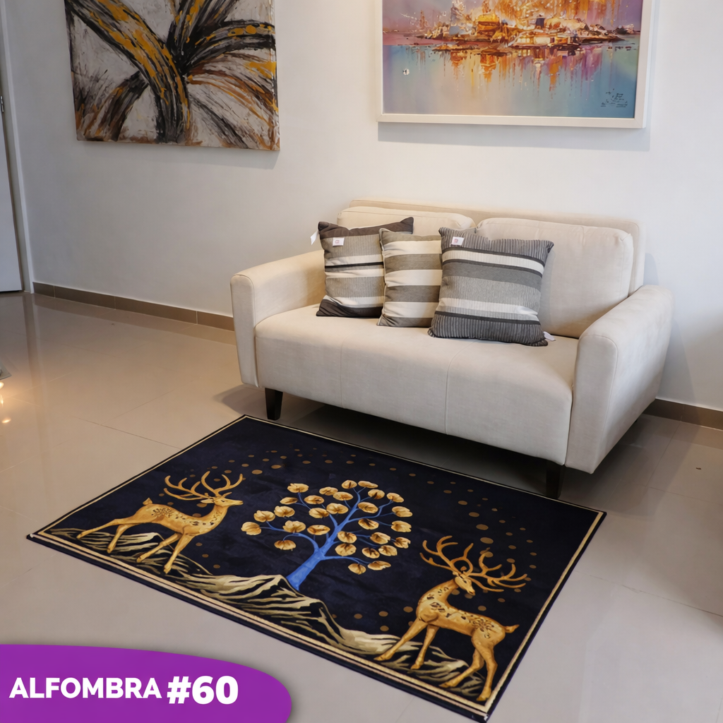 Alfombra Mediana Tipo Persa (100x150 Cm)