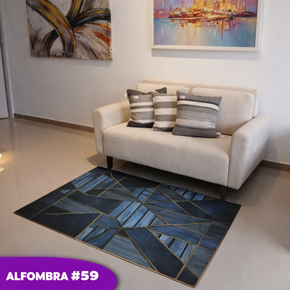 Alfombra Mediana Tipo Persa (100x150 Cm)
