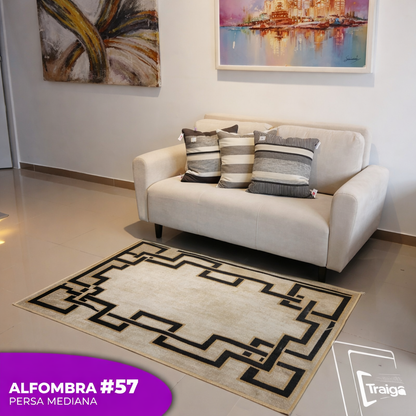 Alfombra Mediana Tipo Persa (100x150 Cm)