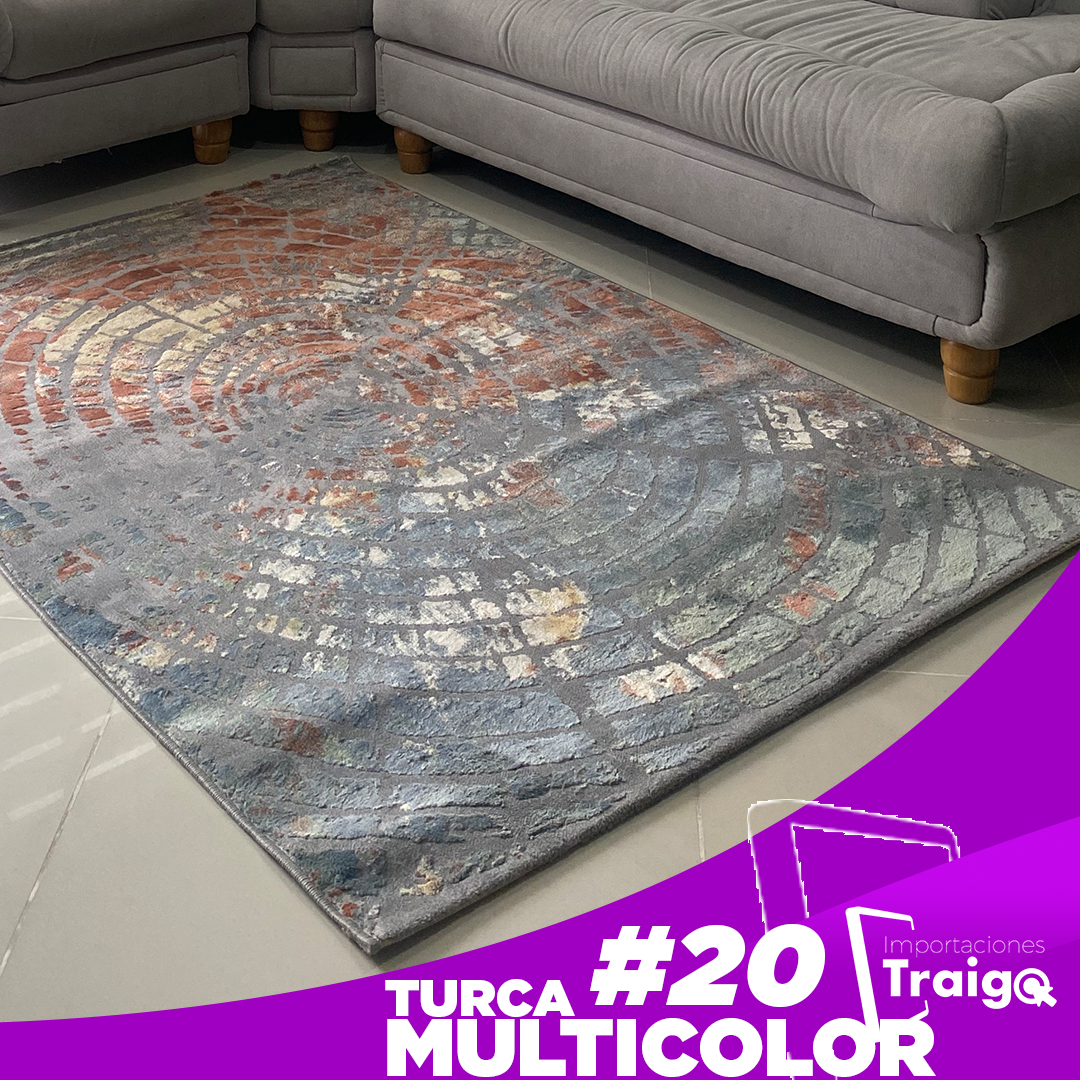 Alfombra Turca Multicolor
