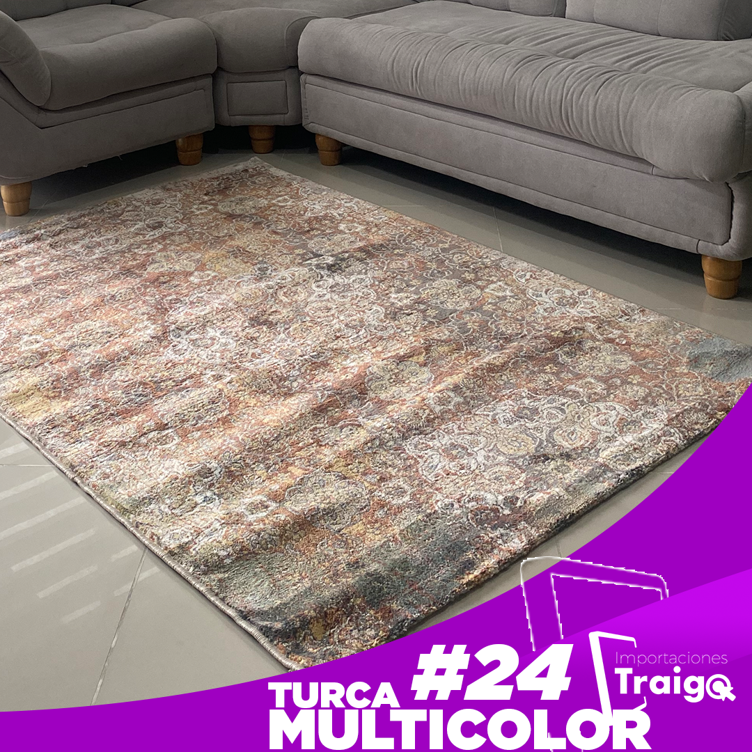 Alfombra Turca Multicolor