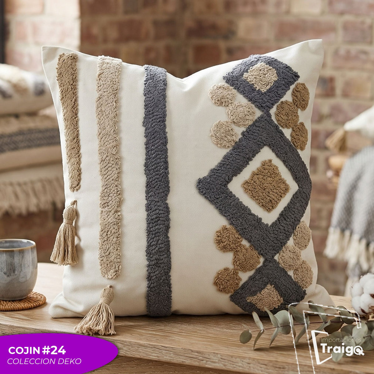 COJINES DECORATIVOS MAYORISTA