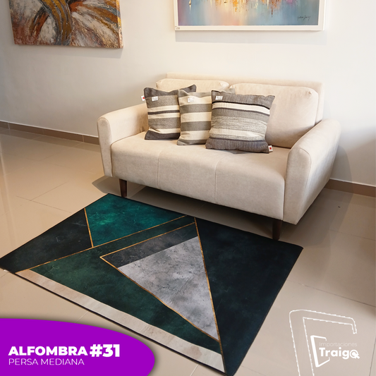 Alfombra Mediana Tipo Persa (100x150 Cm)