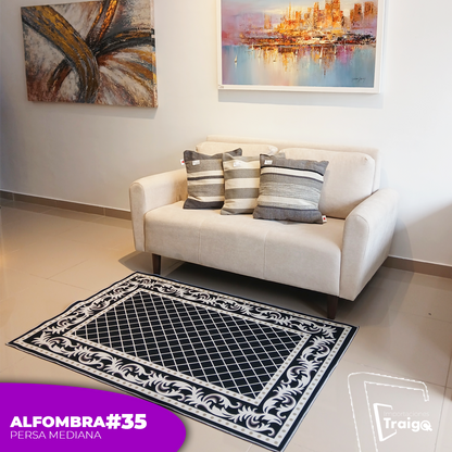 Alfombra Mediana Tipo Persa (100x150 Cm)