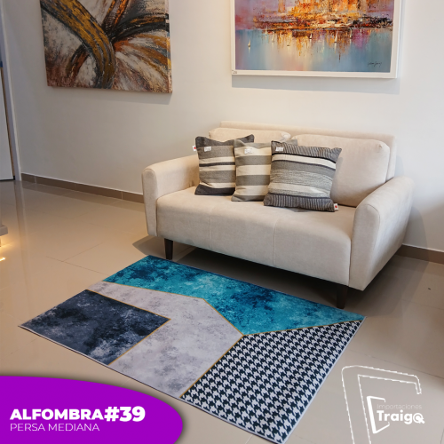 Alfombra Mediana Tipo Persa (100x150 Cm)