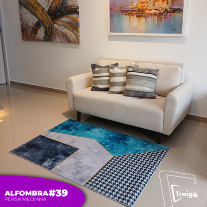 Alfombra Mediana Tipo Persa (100x150 Cm)