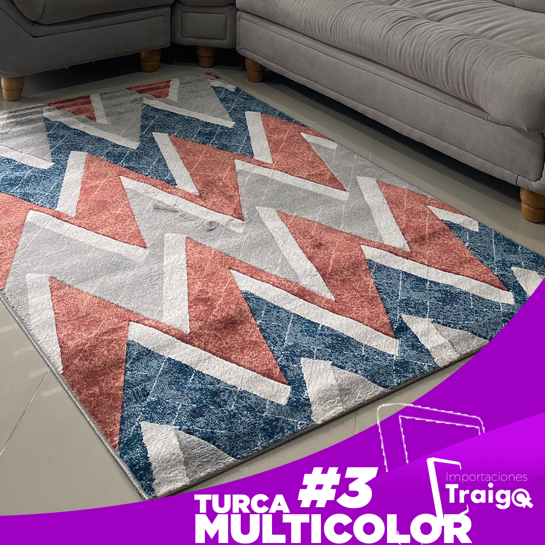 Alfombra Turca Multicolor