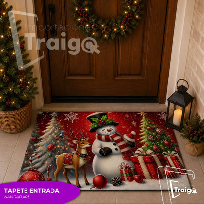 TAPETE ENTRADA NAVIDAD