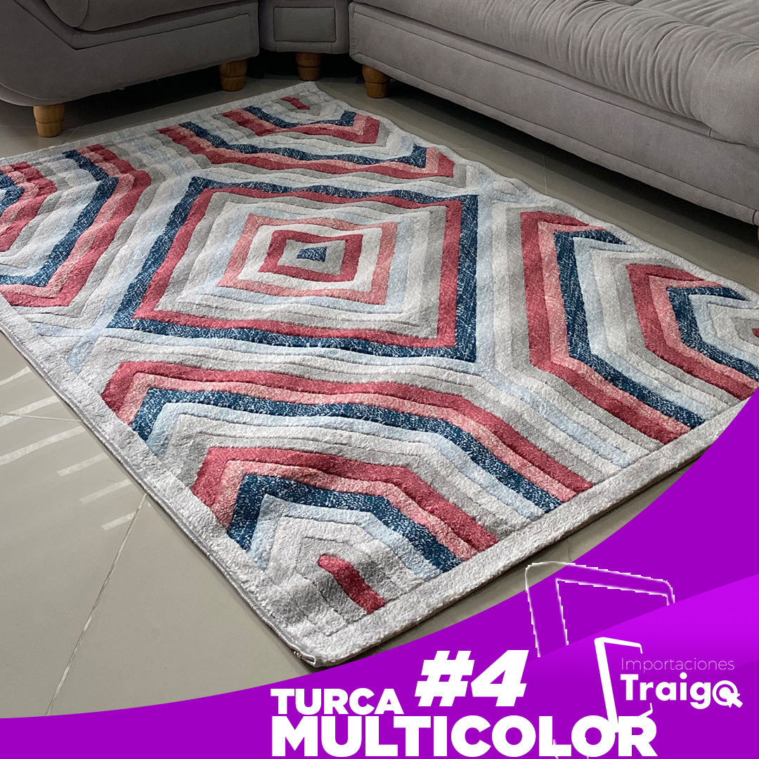 Alfombra Turca Multicolor