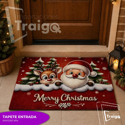 TAPETE ENTRADA NAVIDAD