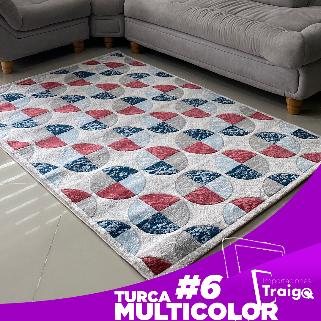 Alfombra Turca Multicolor