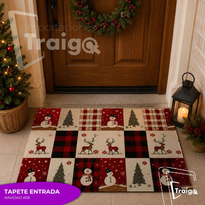 TAPETE ENTRADA NAVIDAD