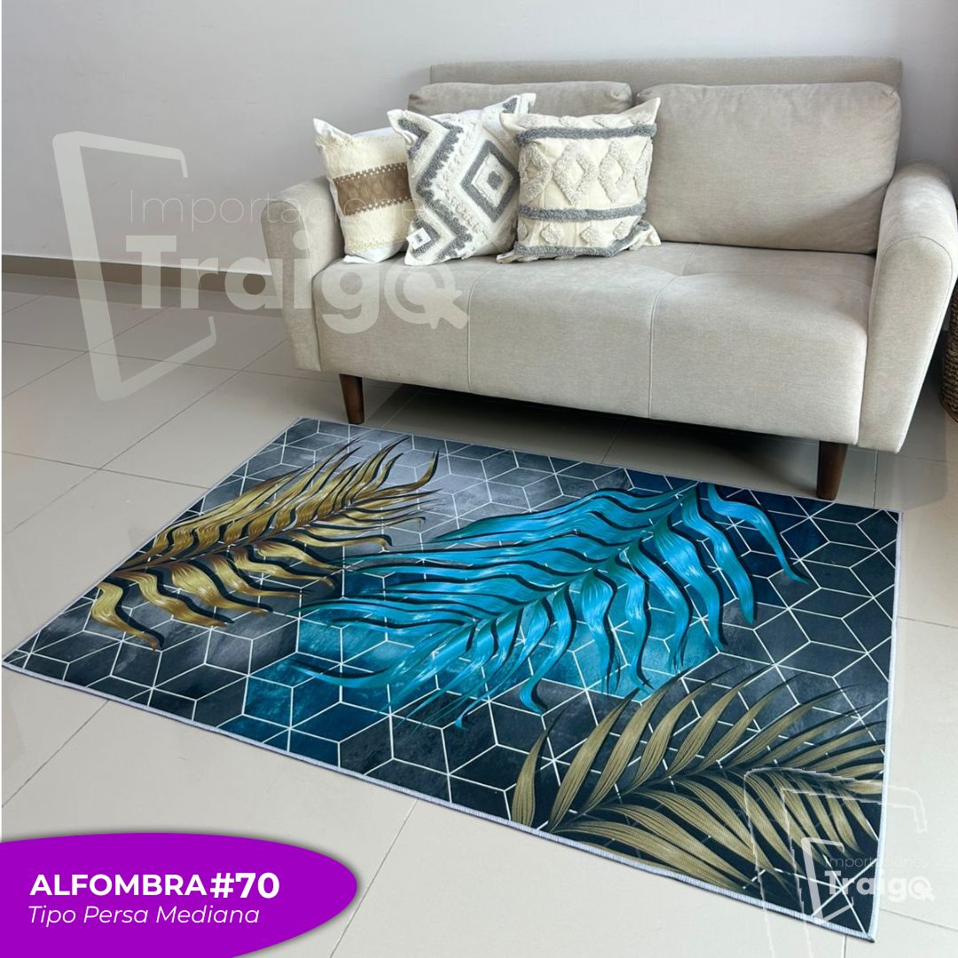 Alfombra Mediana Tipo Persa (100x150 Cm)