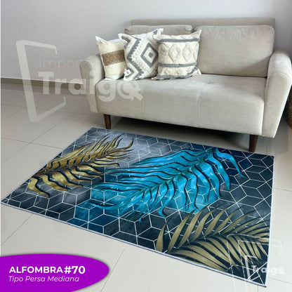 Alfombra Mediana Tipo Persa (100x150 Cm)