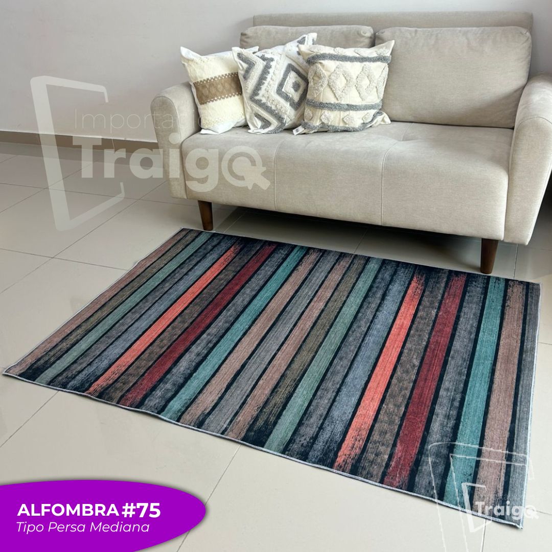 Alfombra Mediana Tipo Persa (100x150 Cm)