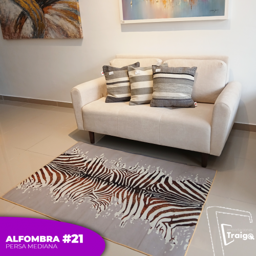 Alfombra Mediana Tipo Persa (100x150 Cm)