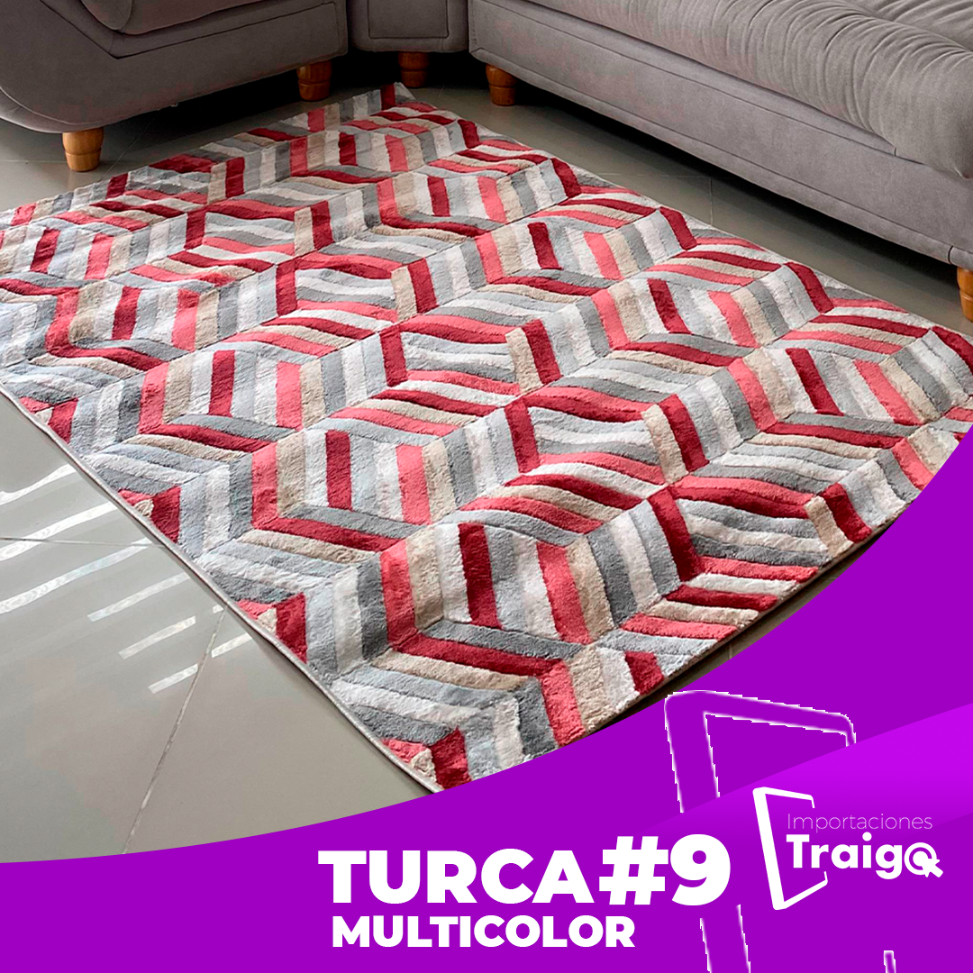 Alfombra Turca Multicolor