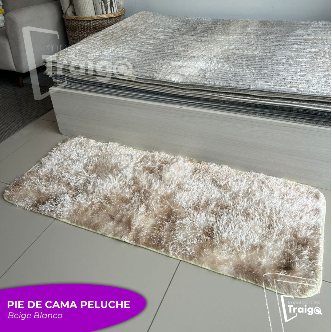 PIE DE CAMAS PELUCHE