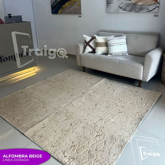 Alfombras Linea Dorada (180x200 Cm)