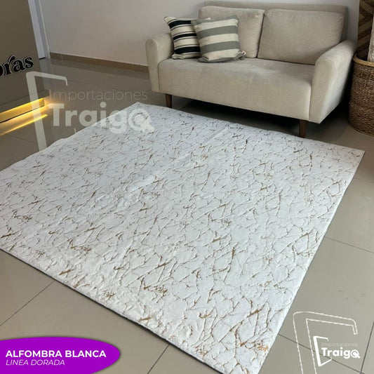 Alfombras Linea Dorada (180x200 Cm)