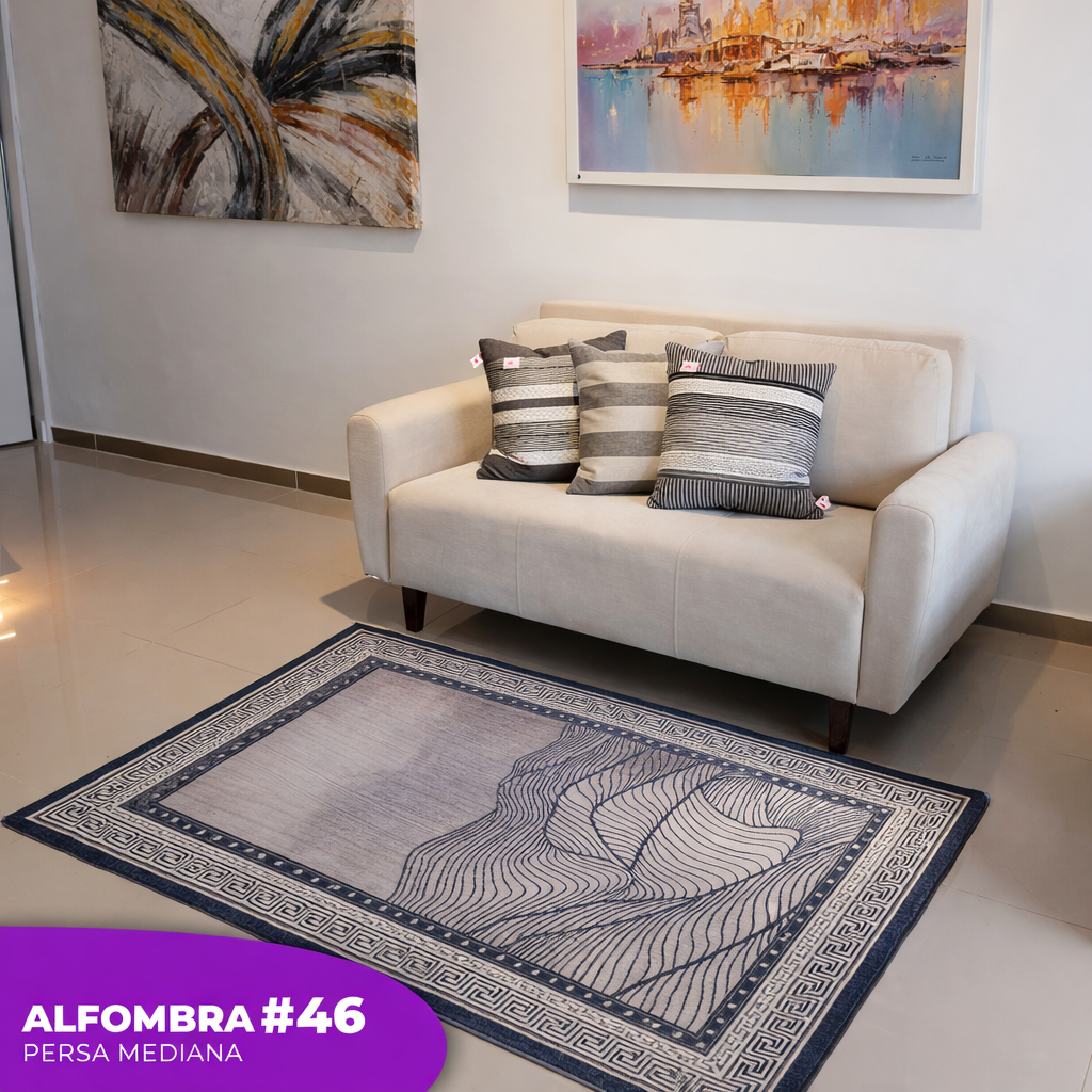 Alfombra Mediana Tipo Persa (100x150 Cm)