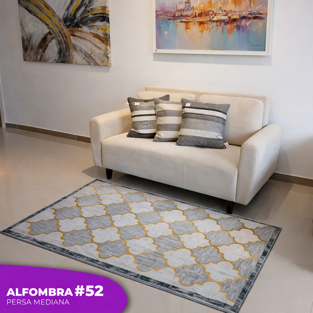 Alfombra Mediana Tipo Persa (100x150 Cm)
