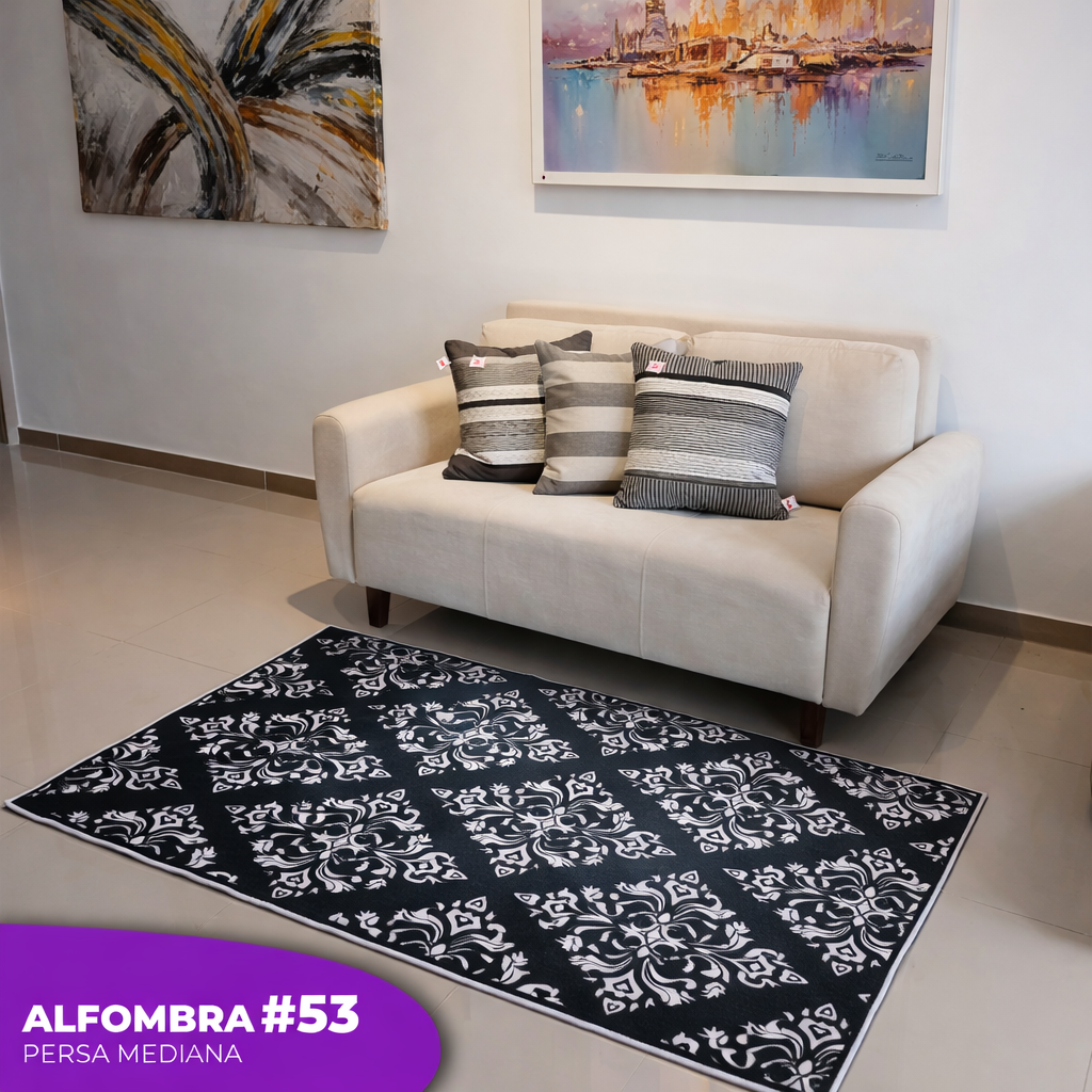 Alfombra Mediana Tipo Persa (100x150 Cm)