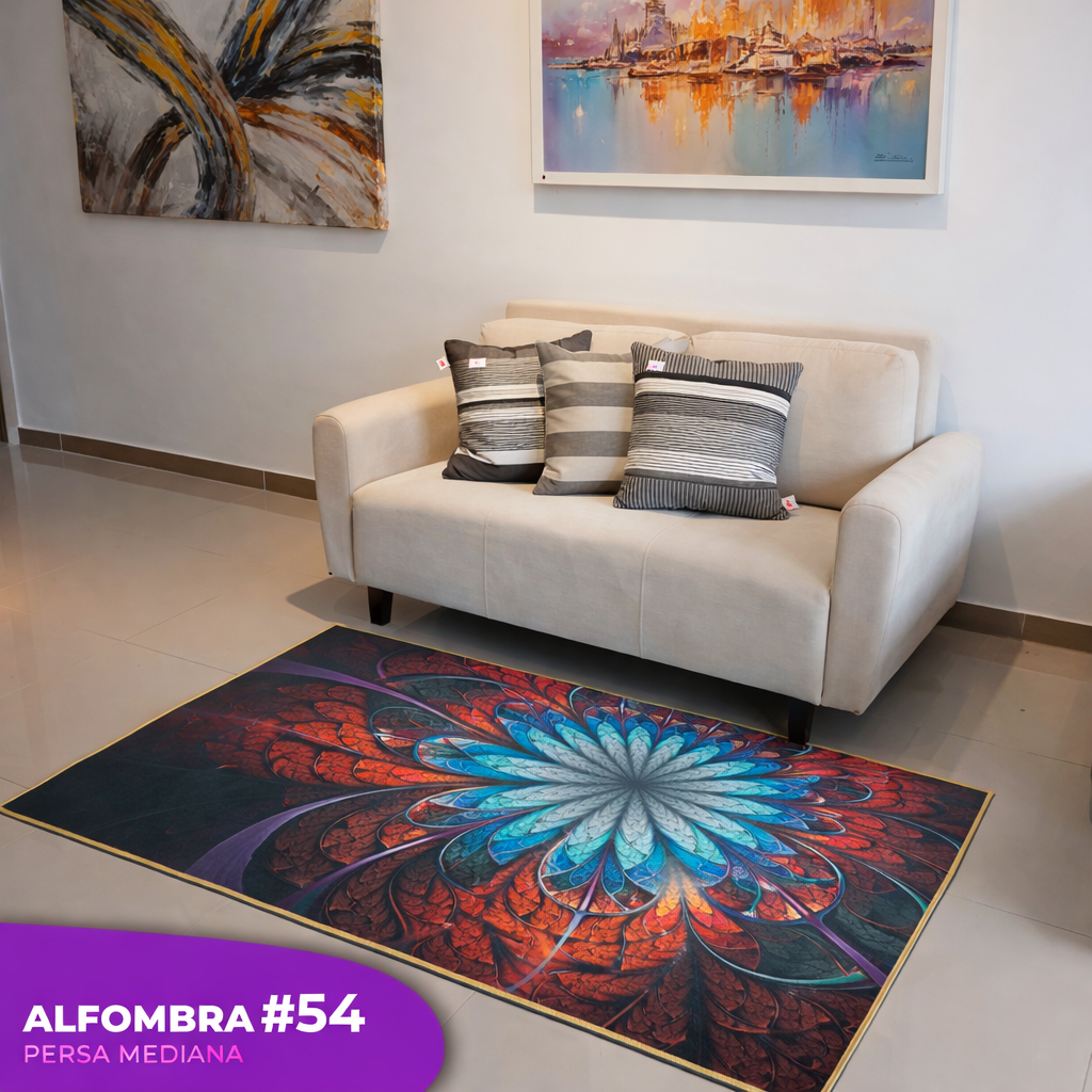 Alfombra Mediana Tipo Persa (100x150 Cm)