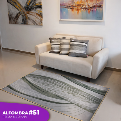 Alfombra Mediana Tipo Persa (100x150 Cm)