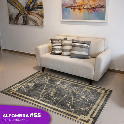 Alfombra Mediana Tipo Persa (100x150 Cm)