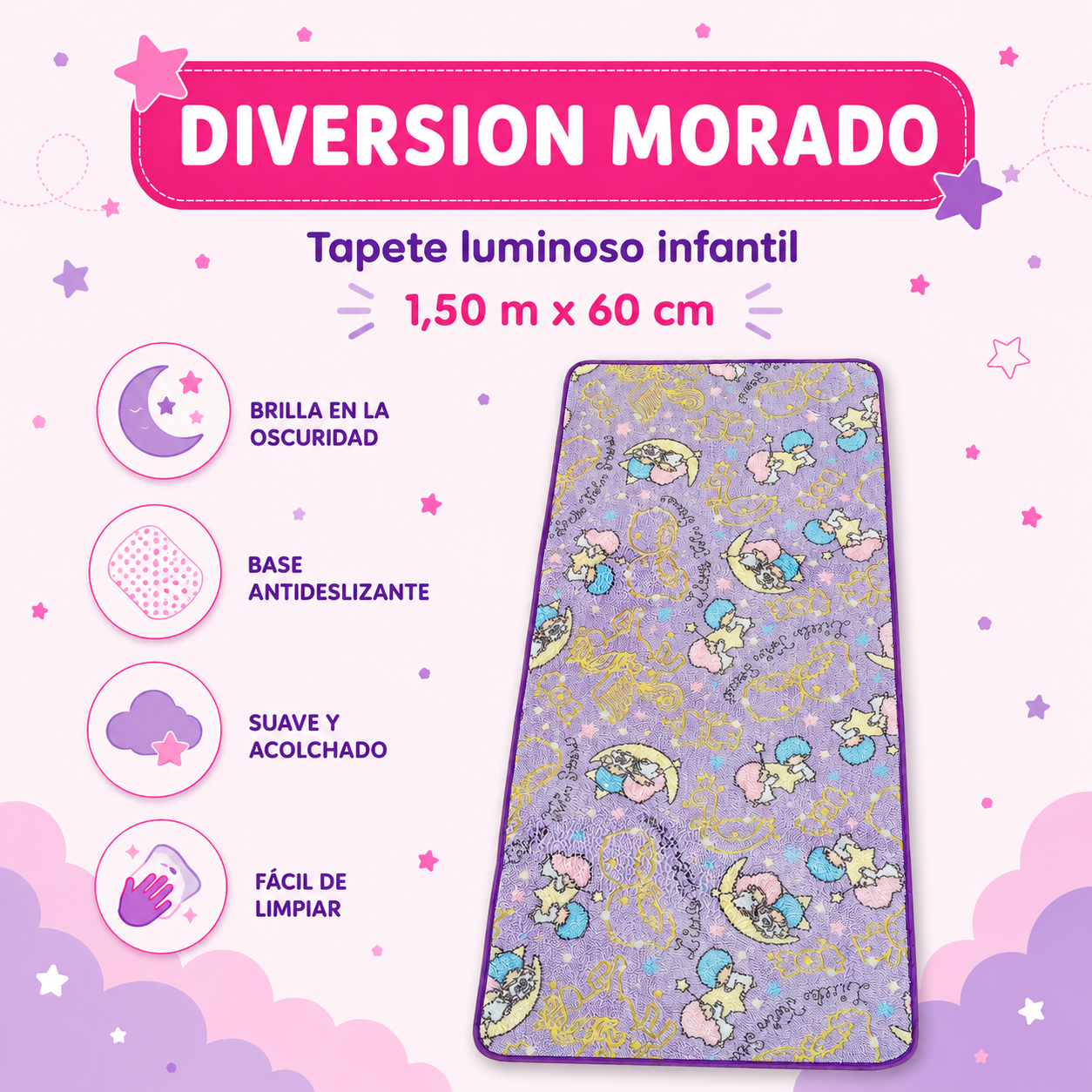 Tapete Luminoso Kids