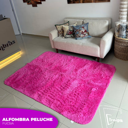 ALFOMBRA PELUCHE MAYORISTA