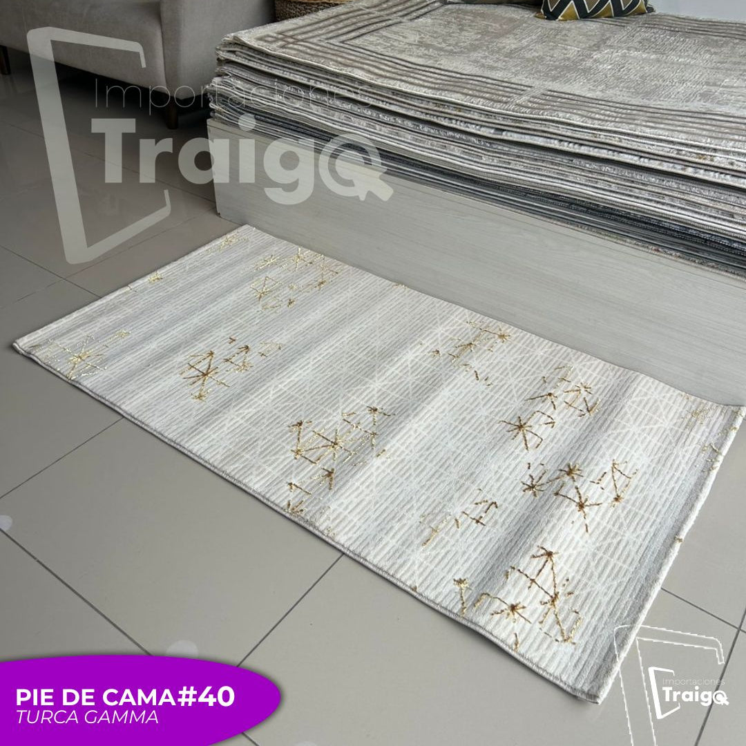 PIE DE CAMAS Y CAMINOS