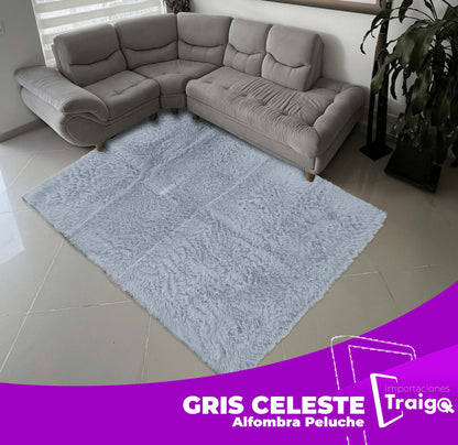 ALFOMBRA PELUCHE MAYORISTA