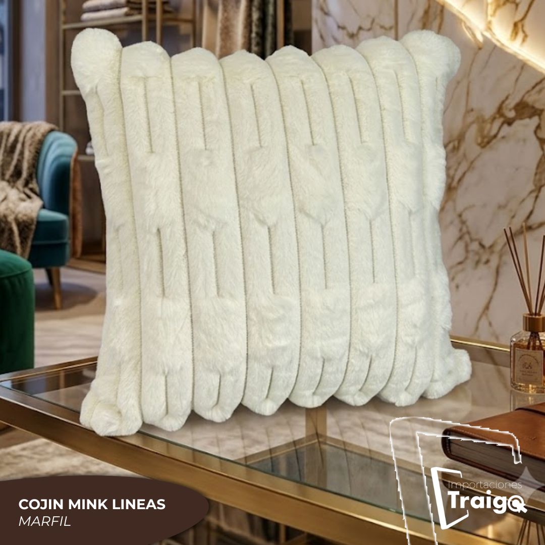 COJINES MINK LINEAS