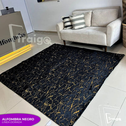 Alfombras Linea Dorada (180x200 Cm)