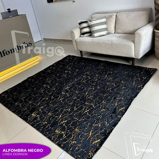 Alfombras Linea Dorada (180x200 Cm)