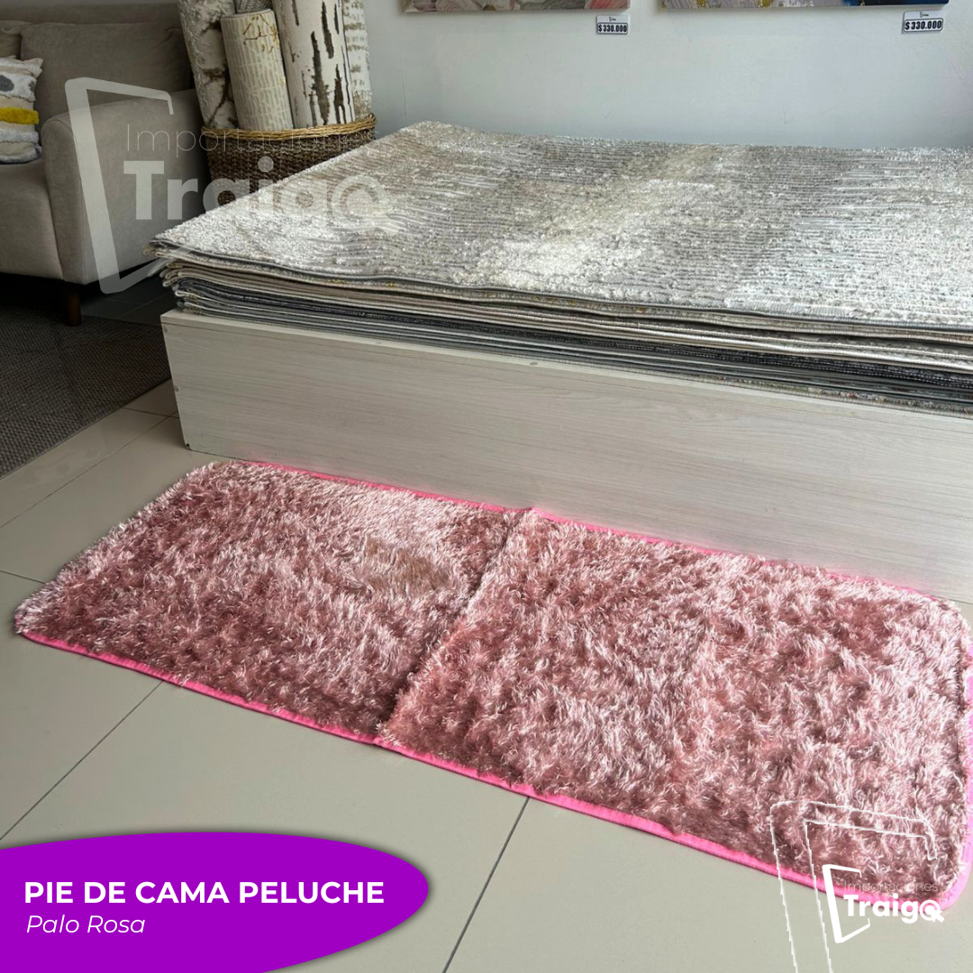 PIE DE CAMAS PELUCHE