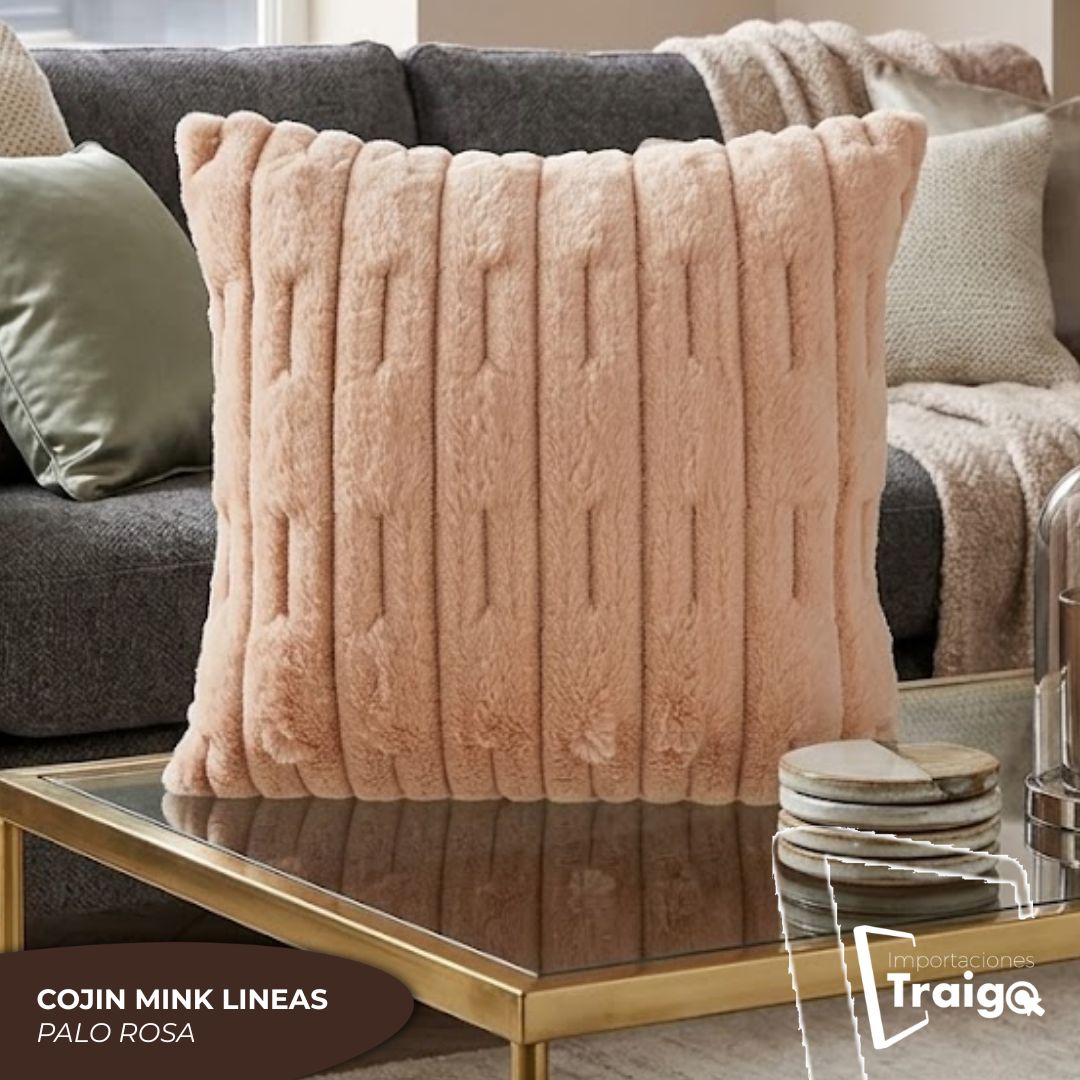 COJINES MINK LINEAS